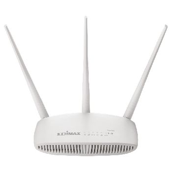 BR-6208AC V2 Draadloze router ac750 2.4/5 ghz (dual band) 10/100 mbit / wi-fi wit Product foto